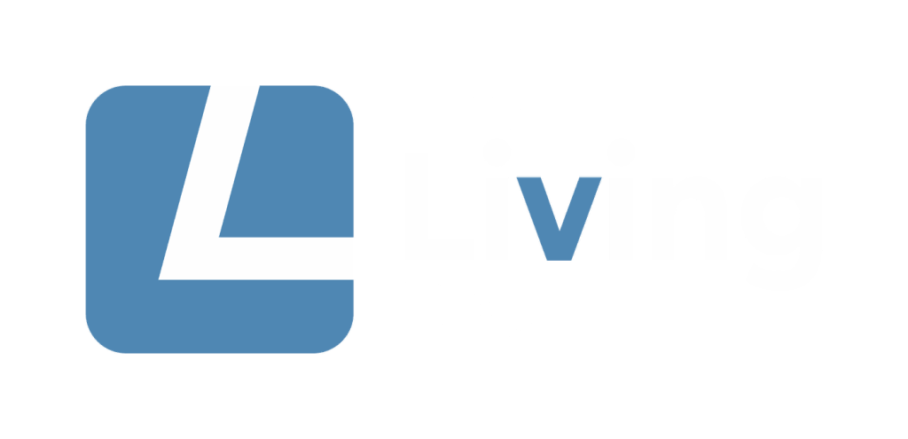 The Living Blog logo